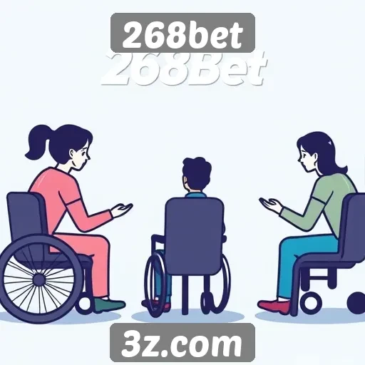 Estudo sobre a acessibilidade do site 268bet