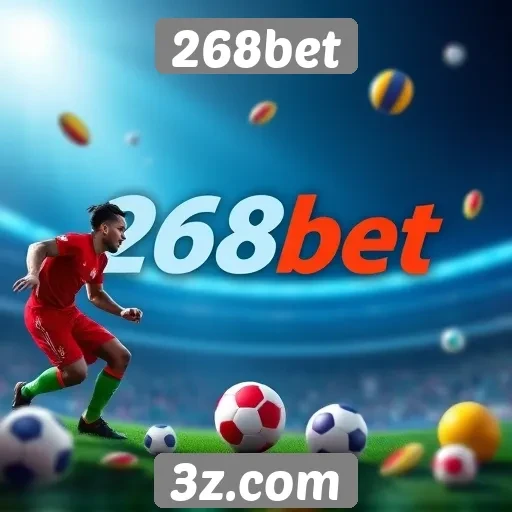 Visão geral do site de jogos 268bet