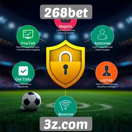 Recursos de segurança do site 268bet para jogadores
